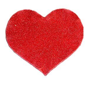 Vtg. LUSH Red Sparkle "True Love" Empty Gift Box: Reuse/Display/Collect, Box #1